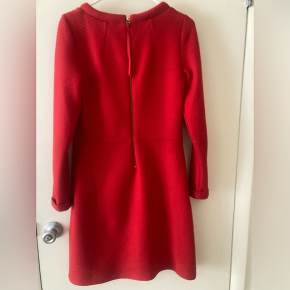 Boden Jacquard Sixties Dress ~ Size 4L ❤️❤️❤️ - Picture 3 of 4